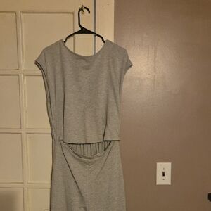 Fred David Gray Jumpsuit